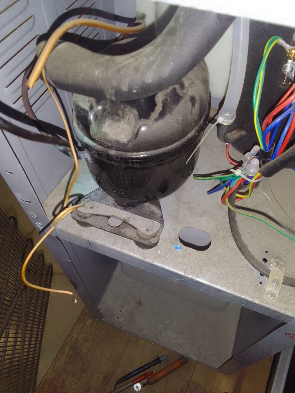Fridge compressor replacement